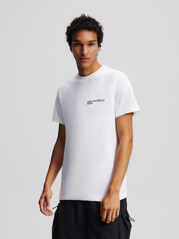 KARL LAGERFELD JEANS Shirt in White: front