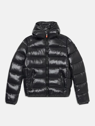 SAVE THE DUCK Winter Jacket 'LOVE BOY' in Black: front