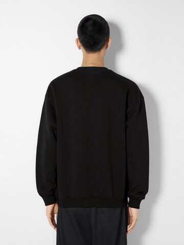 Bershka Sweatshirt i svart