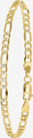 Lucardi Bracelet 'Klassisch' in Gold: front