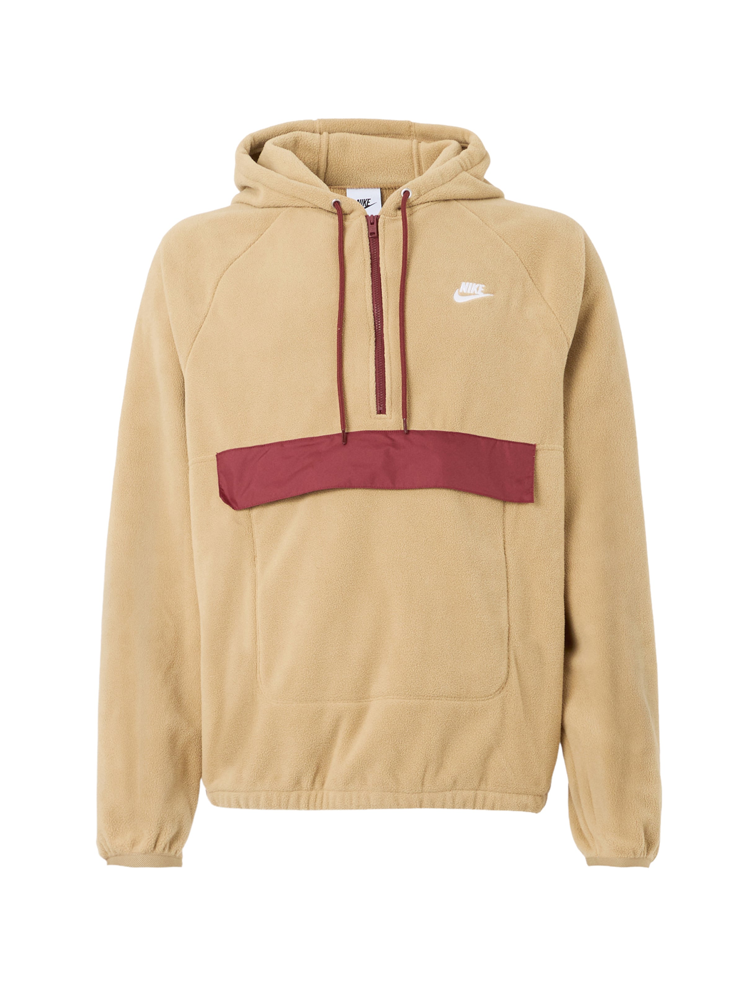 smėlio Nike Sportswear Megztinis 'Club': priekis