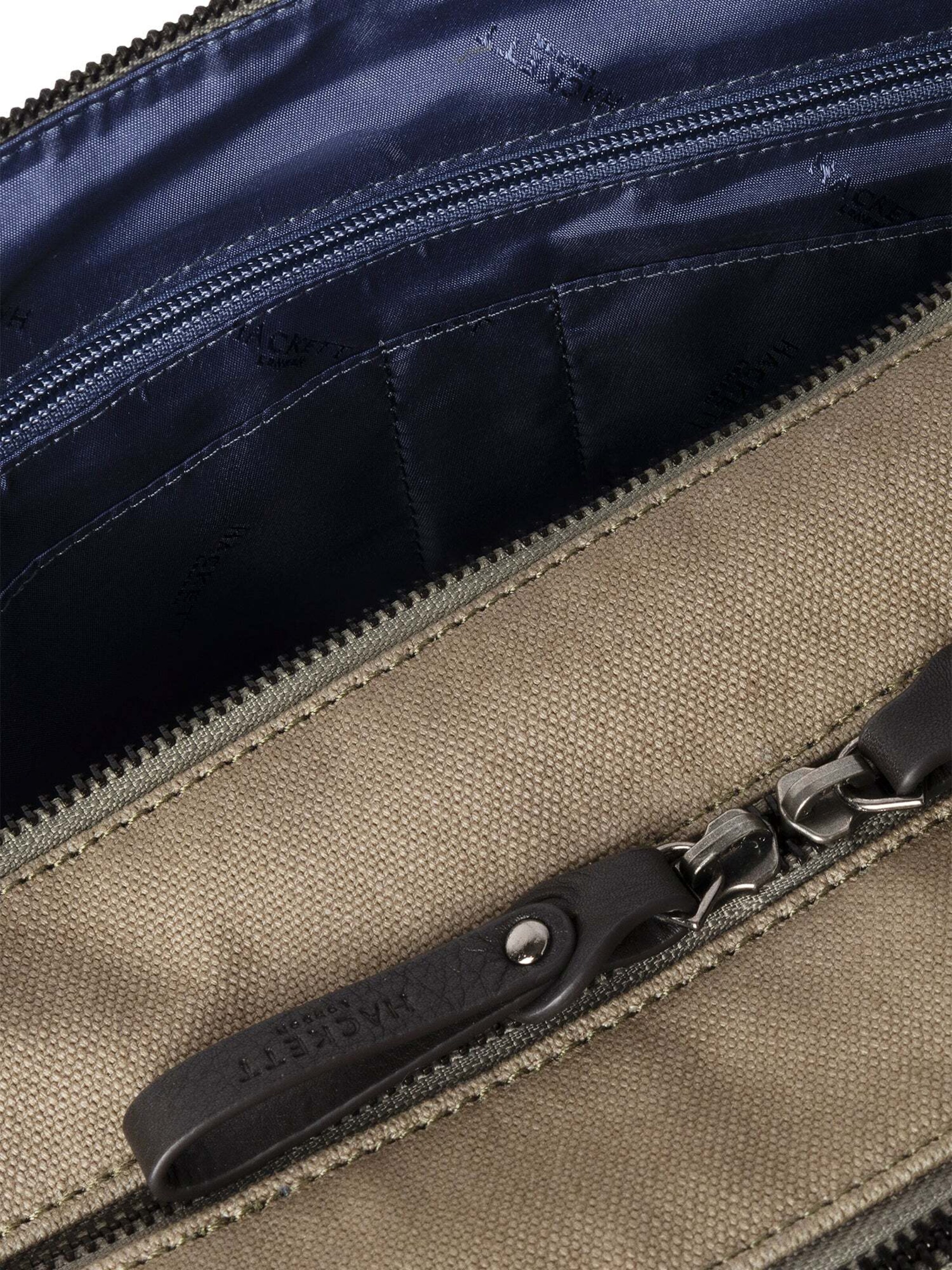 Hackett London Travel bag 'Wells' in Green