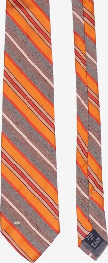 VALENTINO Seiden-Krawatte in One Size in creme / navy / hellbraun / orange / kirschrot, Produktansicht