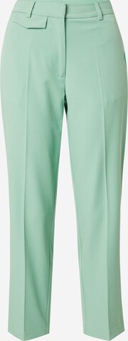 regular Pantaloni con piega frontale di Smith&Soul in verde: frontale