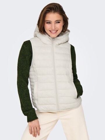 ONLY Weste 'ONLABBIE' in Beige
