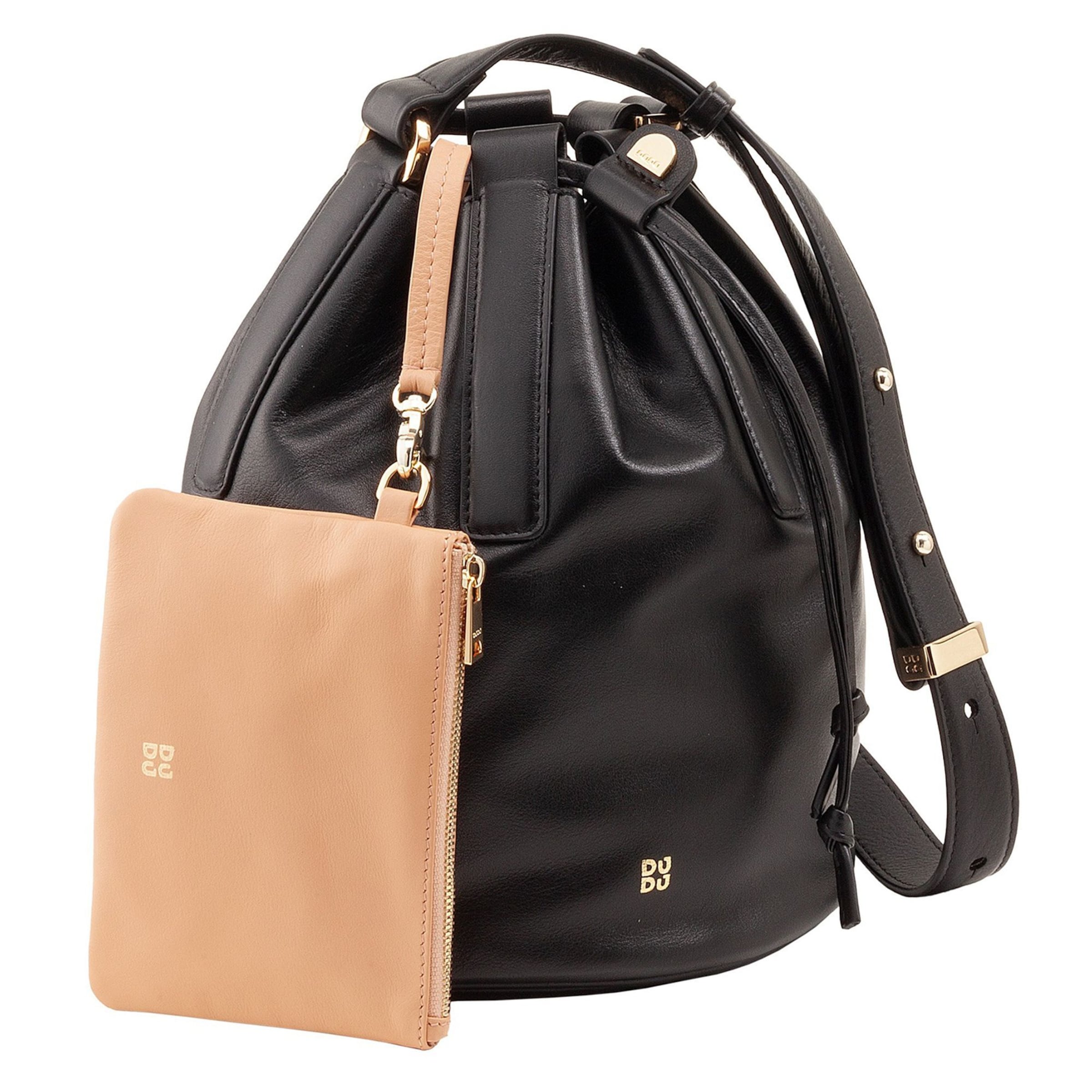 Poche ventrale 'Filicudi' DuDu en noir