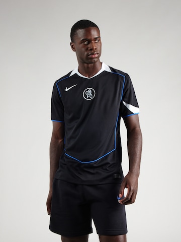 Tricou funcțional de la NIKE pe negru: față