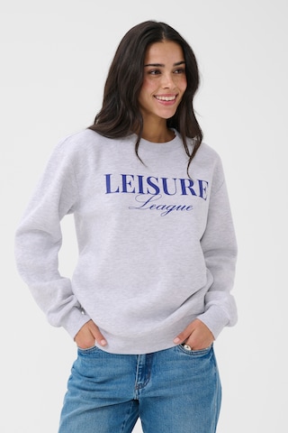 Sweat-shirt 'KAJamie' Kaffe en gris : devant