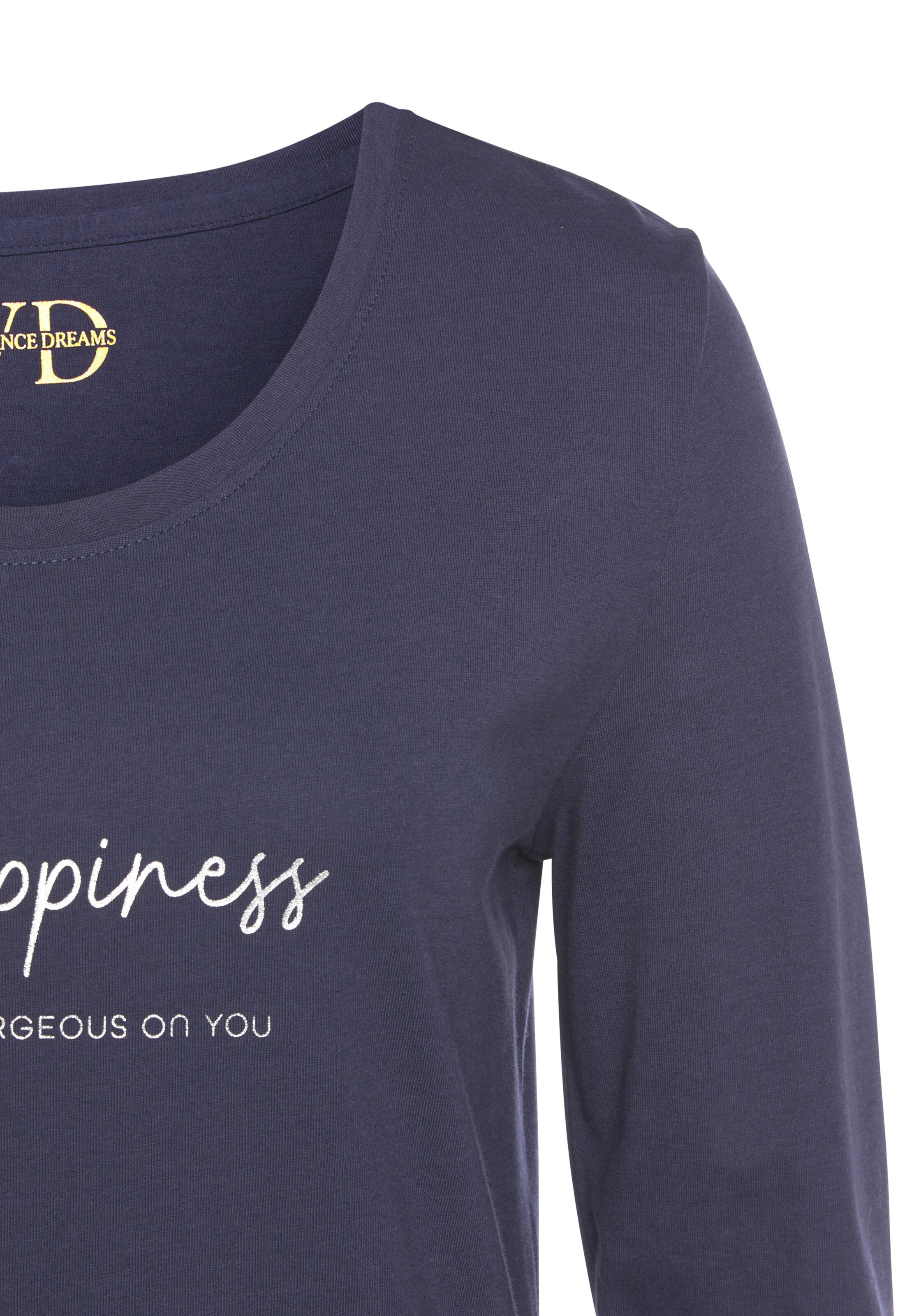 VIVANCE Pyjamapaita värissä sininen