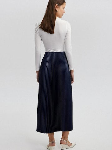 Jupe 'Pleated Skirt' Touché Privé en bleu