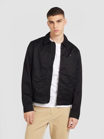 TOMMY HILFIGER Tussenjas in Zwart: voorkant