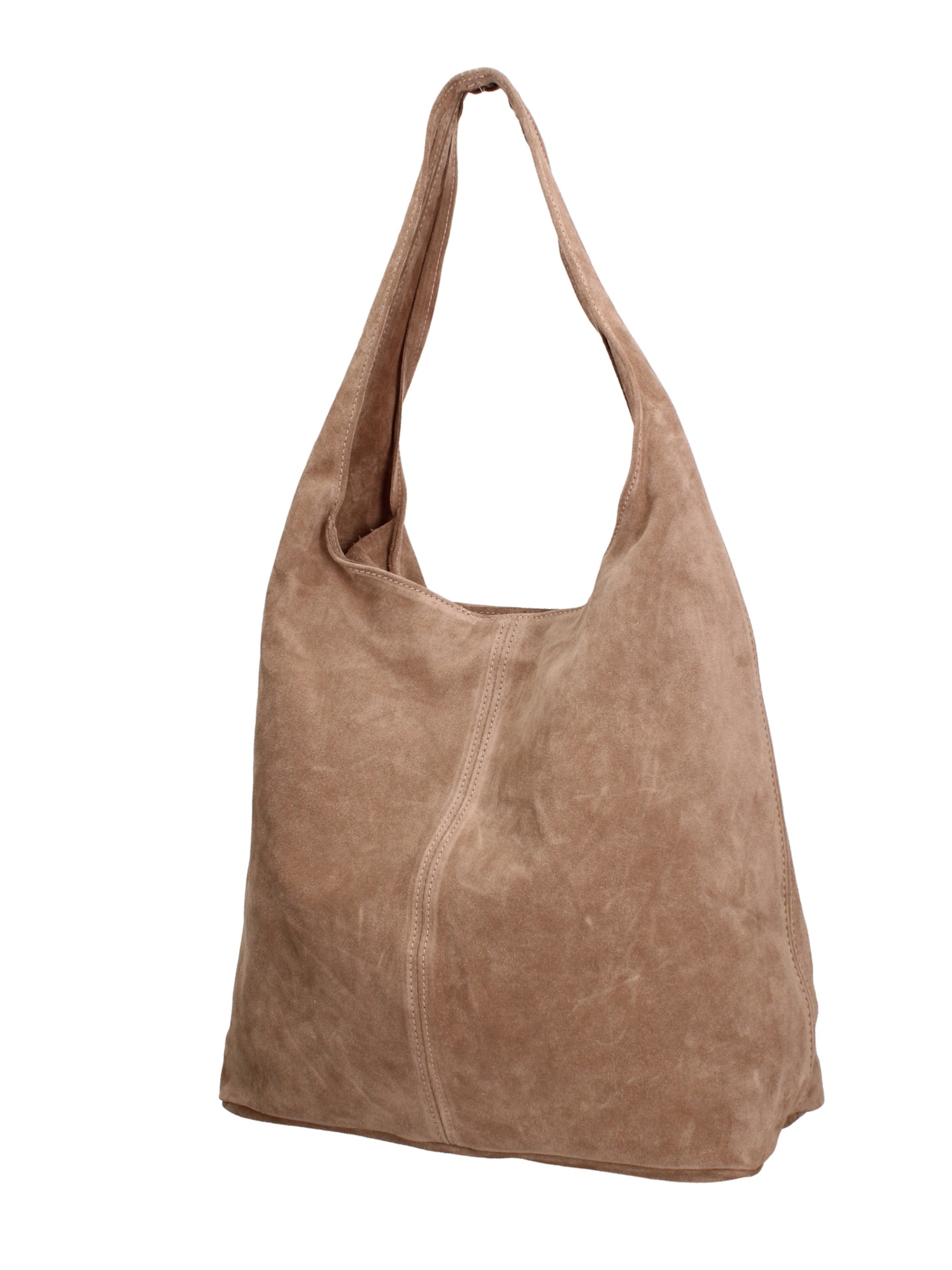Borsa a spalla di Gave Lux in beige: frontale