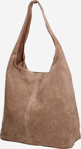 Gave Lux Schultertasche in Beige: Vorderseite