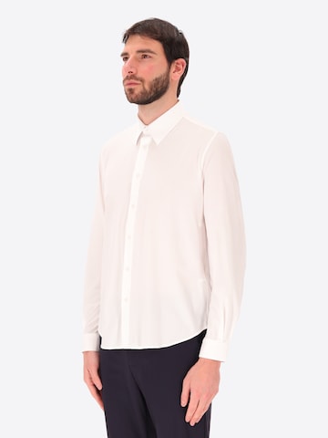 Distretto12 Slim fit Overhemd 'Tevo' in Wit