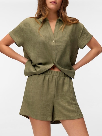 VERO MODA Loosefit Broek 'VMMelaney' in Groen