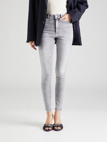 ONLY Skinny Jeans 'WAUW' in Grijs: voorkant