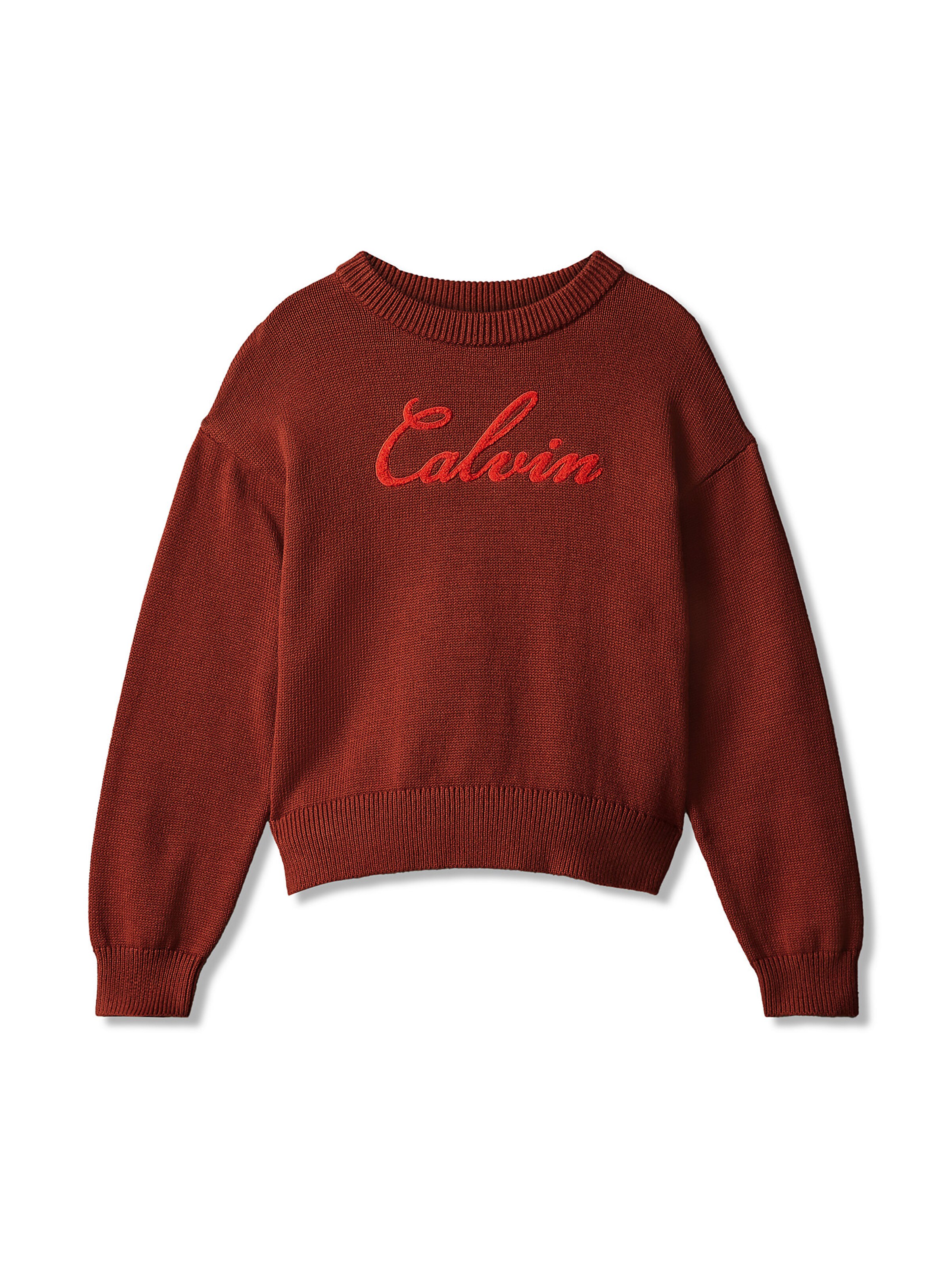 Calvin Klein Jeans Pullover in Rot: Vorderseite
