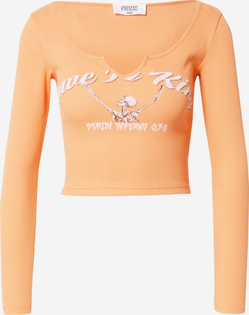 SHYX - Camiseta 'Jocelyn' en marrón: frente