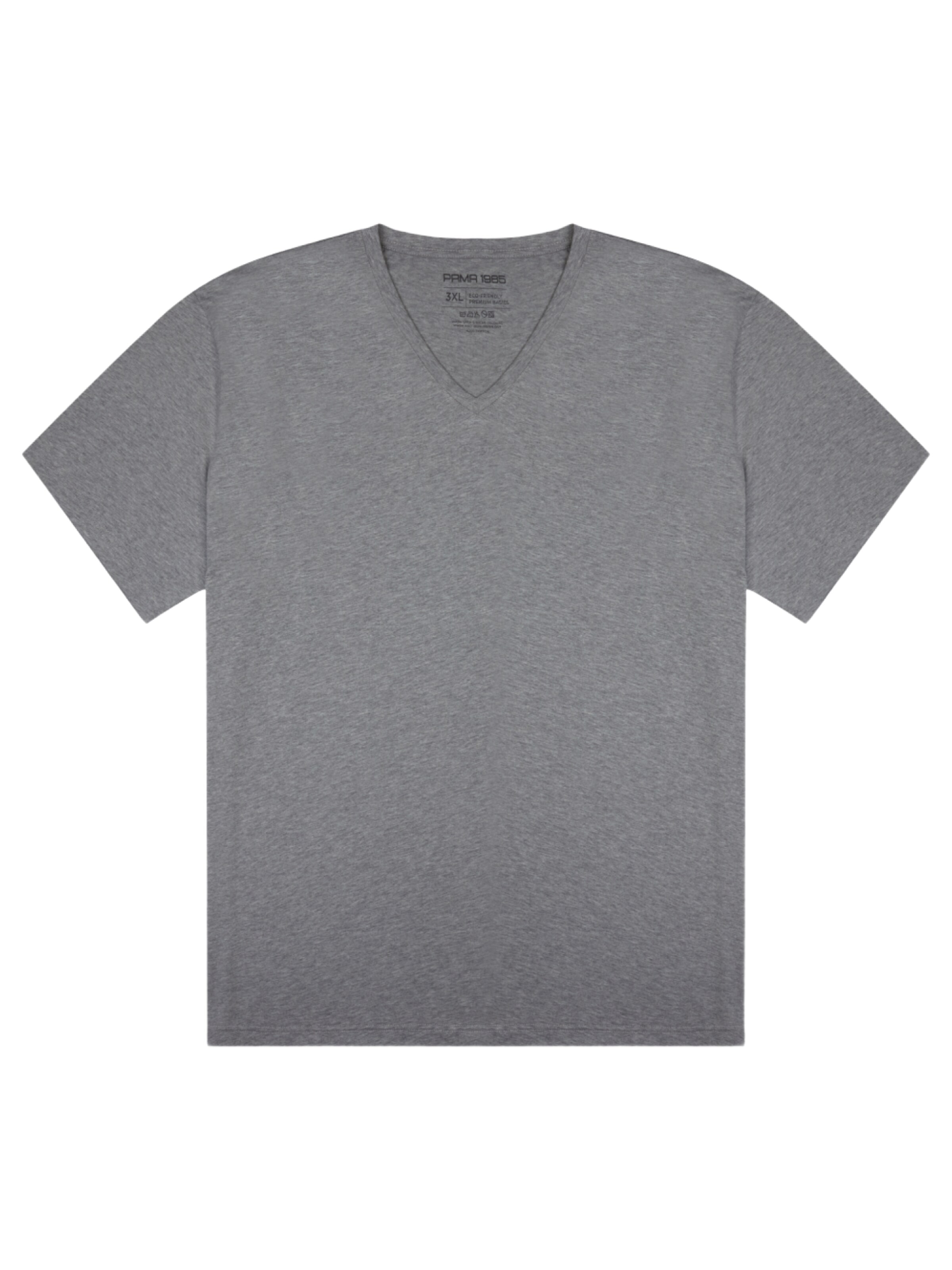 PRMR1985 T-Shirt in Grau: Vorderseite