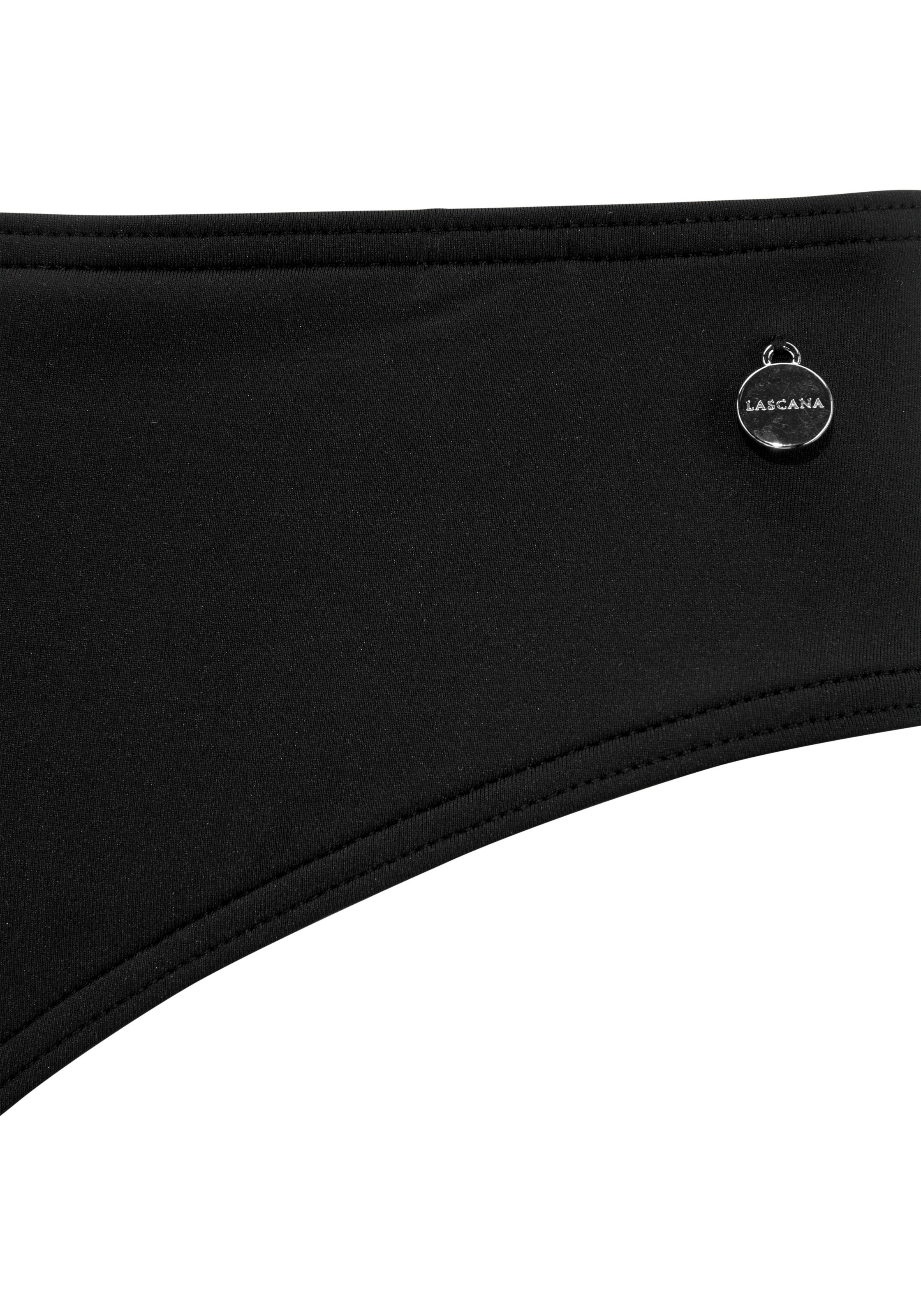 LASCANA Bikinihose in Schwarz