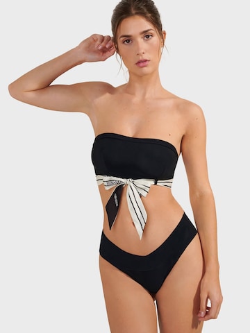 PAIN de SUCRE Bandeau Bikinitop 'Evry' in Schwarz