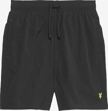 Lyle & Scott Zwemshorts in Zwart: voorkant