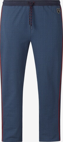 Charles Colby Loose fit Pants 'Baron Turner' in Blue: front