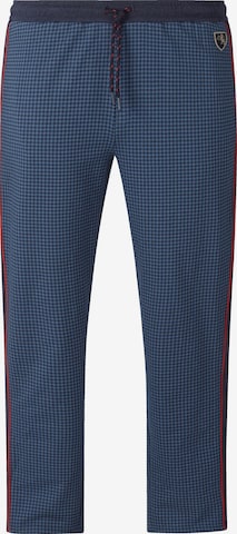 Charles Colby Loosefit Broek 'Baron Turner' in Blauw: voorkant