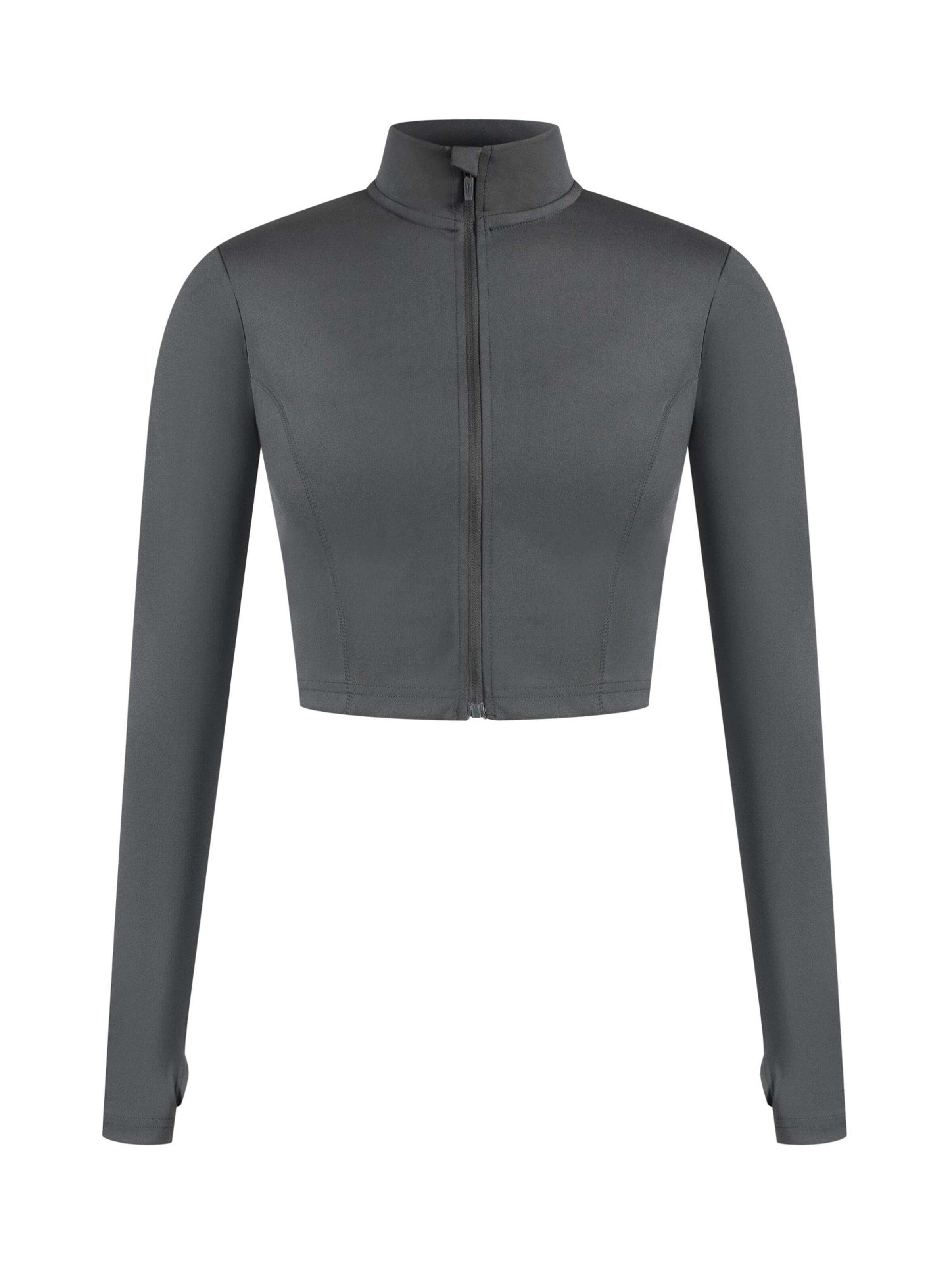 Smilodox Trainingsjack ' Nilai ' in Grijs: voorkant