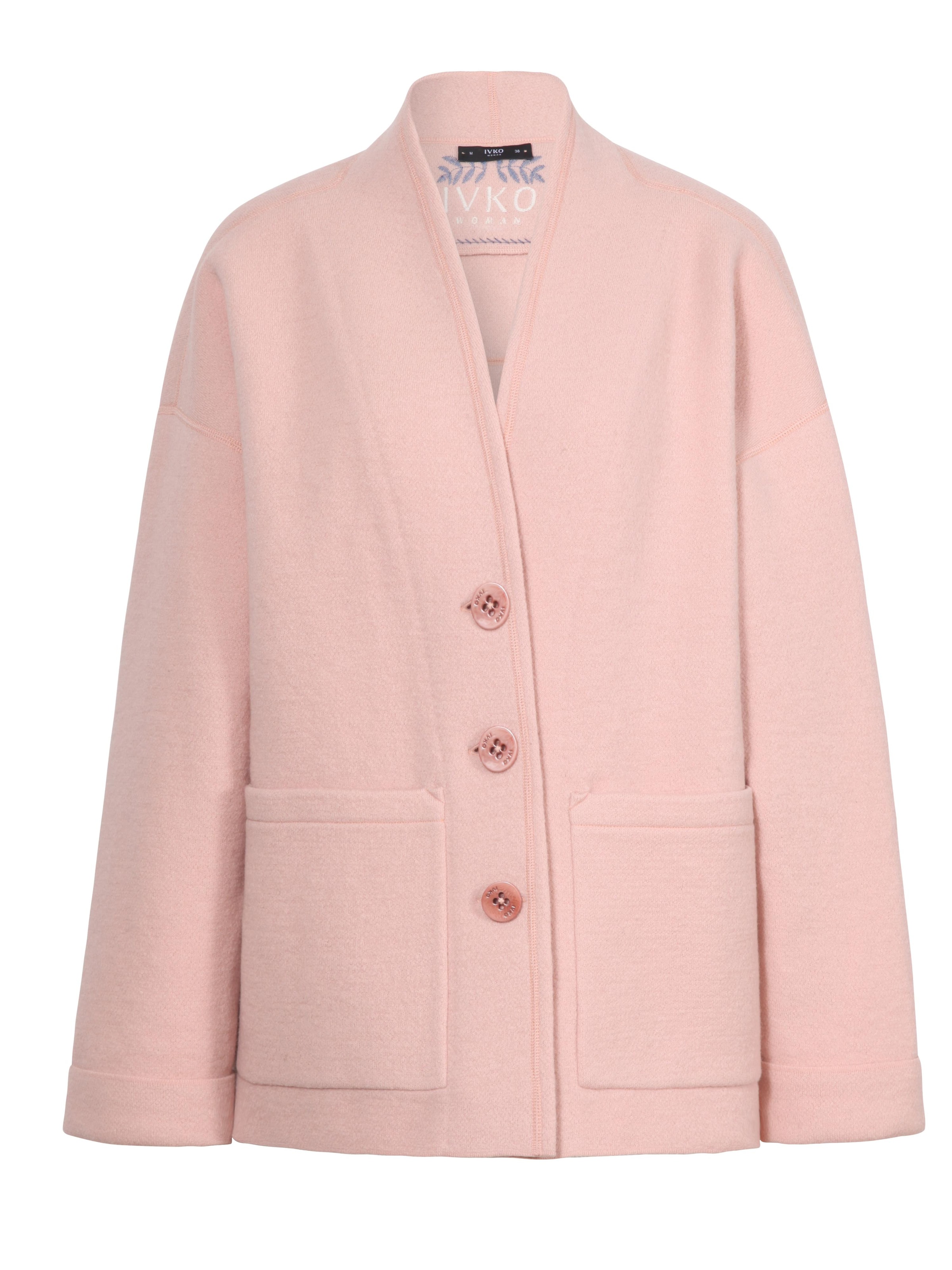 IVKO Strickjanker in Pink: Vorderseite