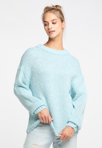 Pullover di IZIA in blu: frontale