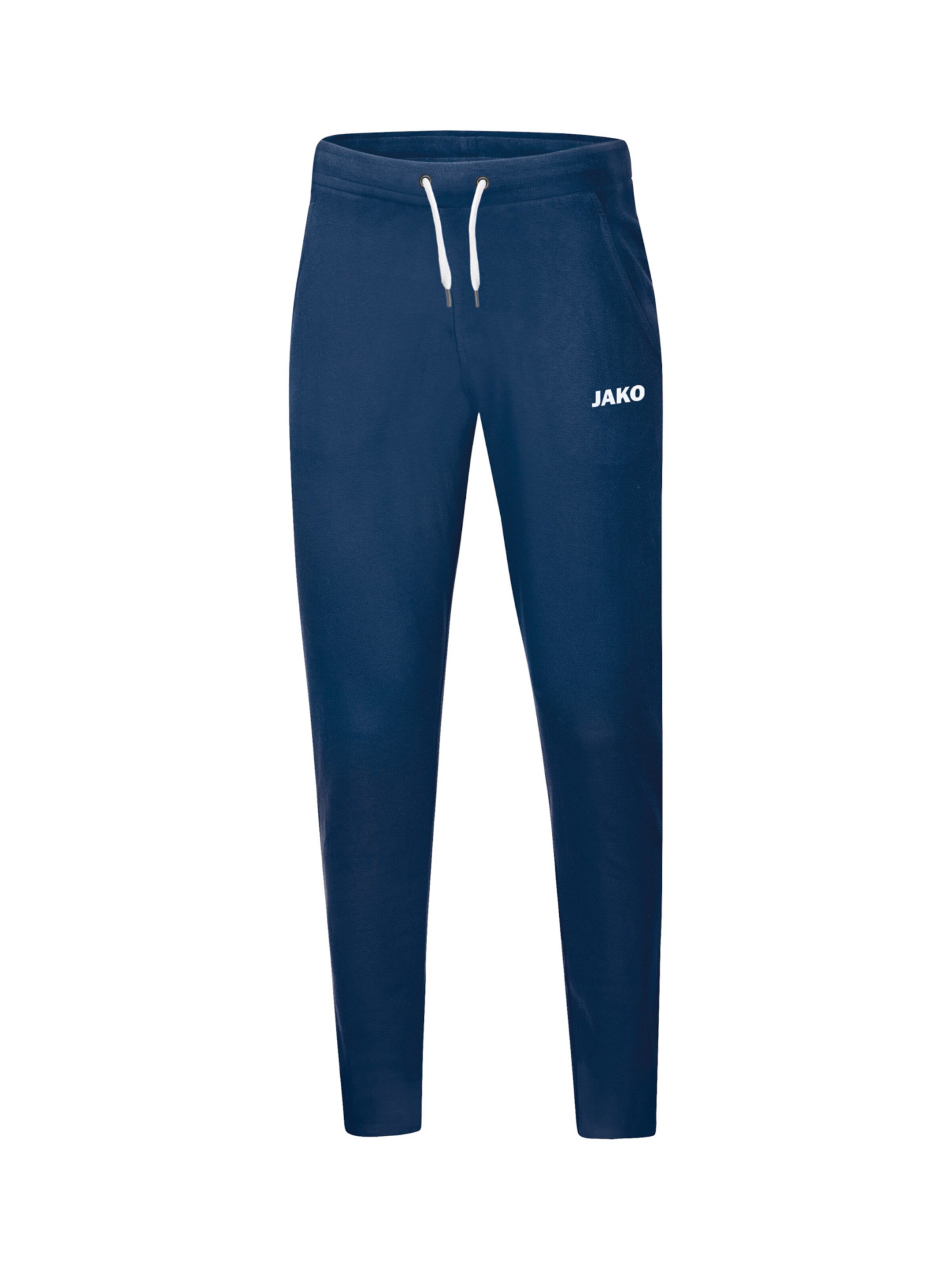 JAKO Tapered Sporthose in Blau: Vorderseite