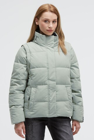 Soccx Winter Jacket in Green: front
