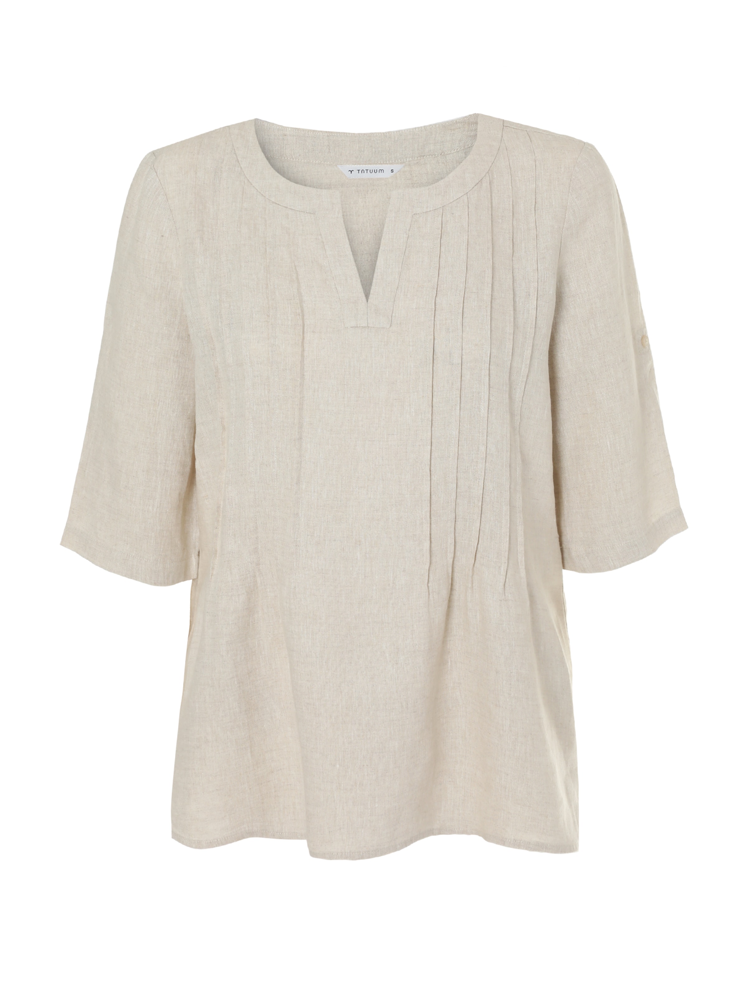 TATUUM Bluse 'Pamo' in Beige: Vorderseite