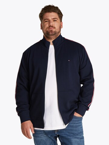 Tommy Hilfiger Big & Tall Jopa na zadrgo | modra barva: sprednja stran