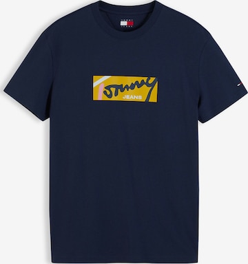 Tommy Jeans Футболка в Синий: спереди