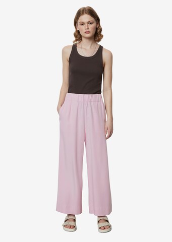 Marc O'Polo DENIM Wide leg Broek in Roze