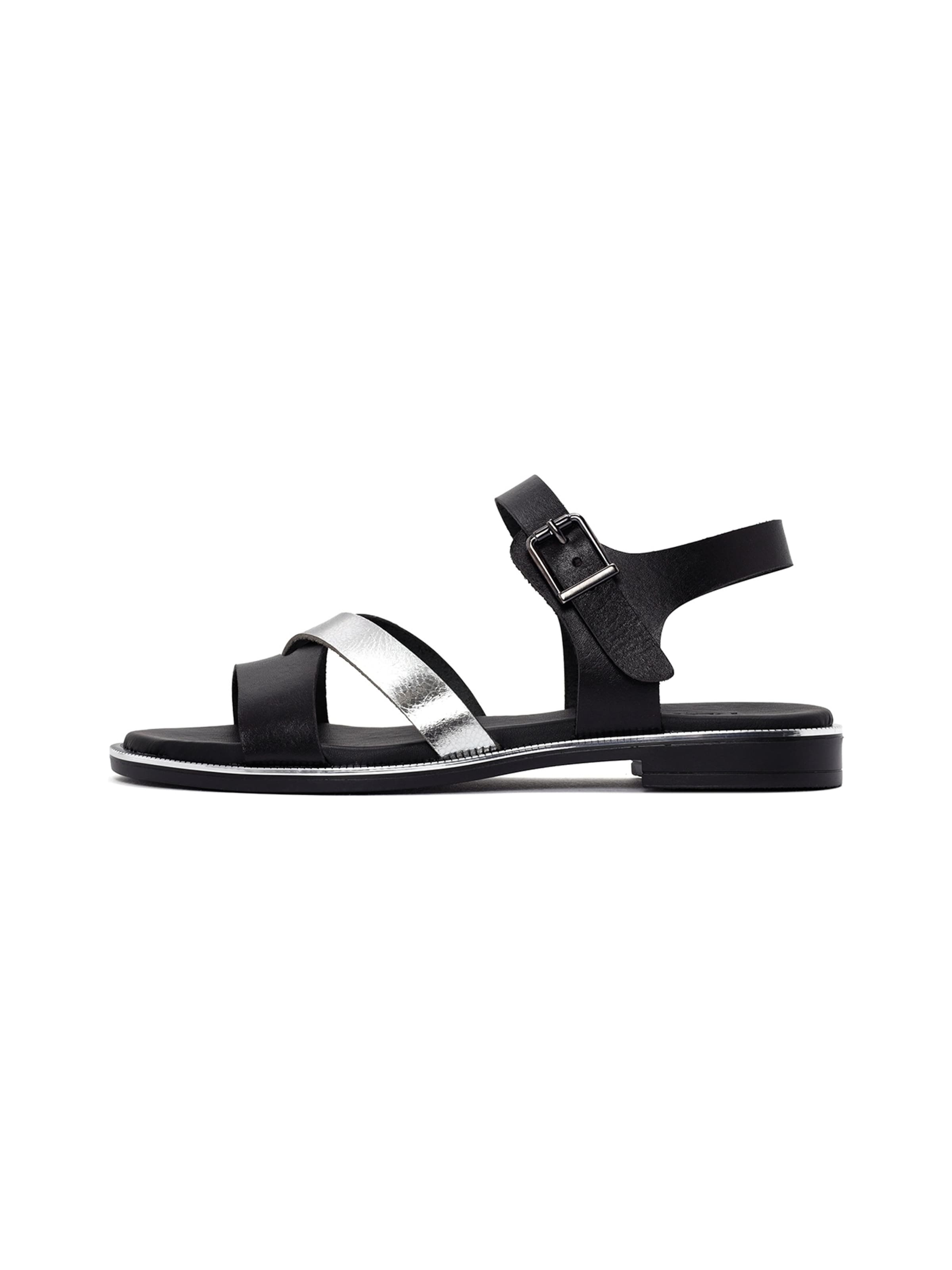 Derimod Sandals in Black: front