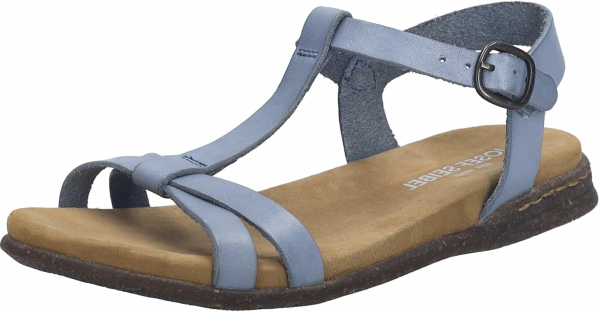 JOSEF SEIBEL Sandalen met riem in Blauw: voorkant