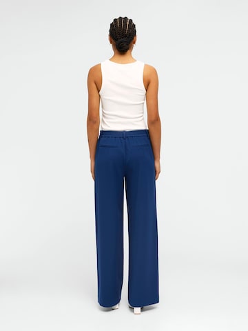 OBJECT - Pierna ancha Pantalón 'Lisa' en azul