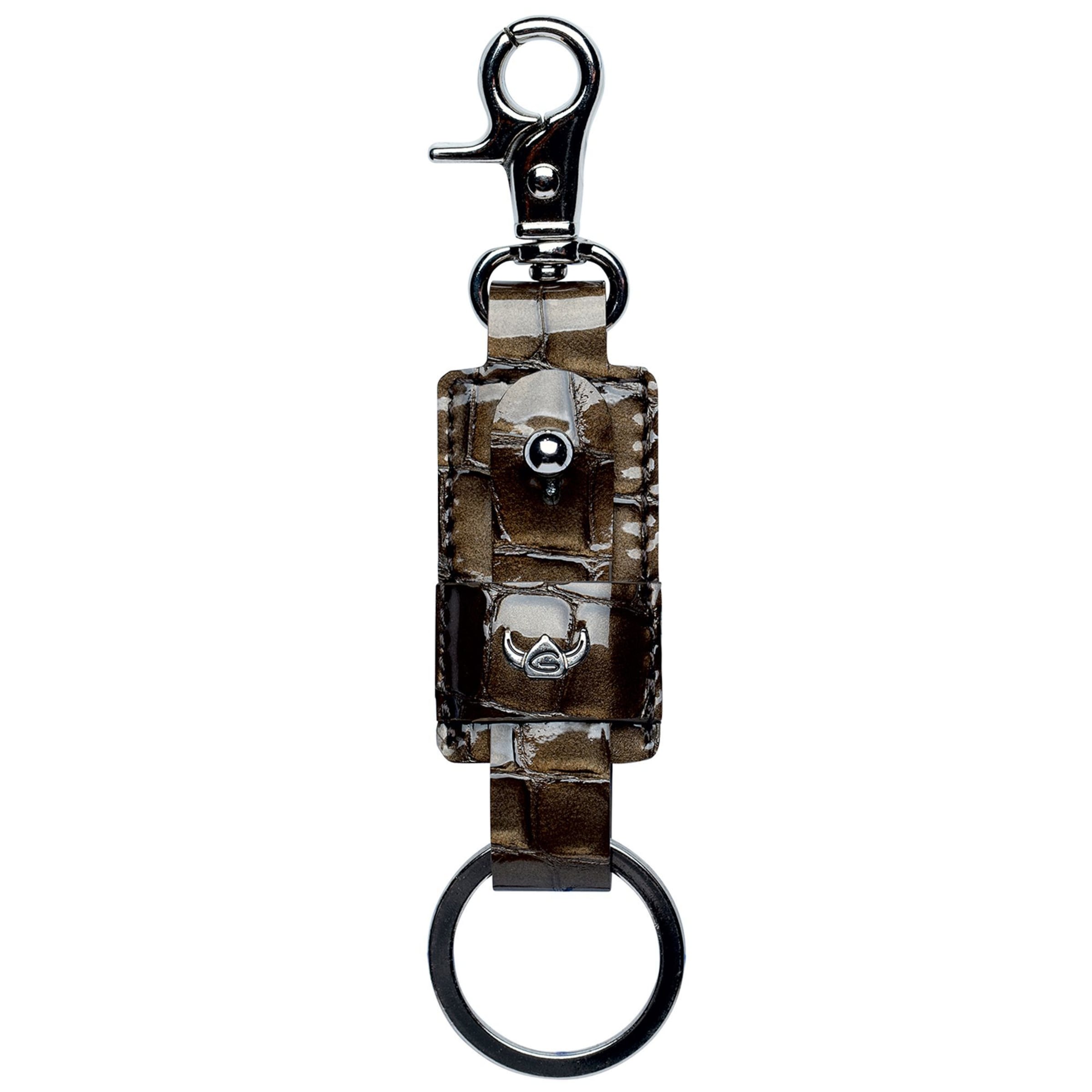 GOLDEN HEAD Schlüsselanhänger 'Cayenne ' in dunkelbraun, Produktansicht