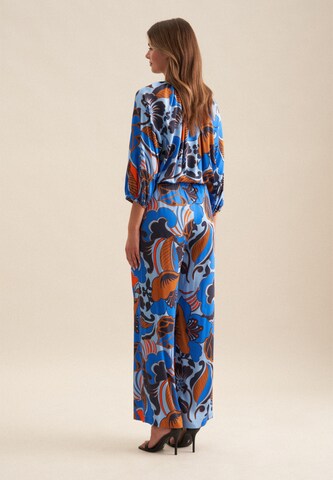 SEIDENSTICKER Loosefit Broek 'Schwarze Rose' in Blauw