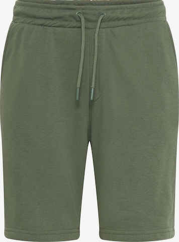 Pantalon ' BHKarlos ' BLEND en vert : devant