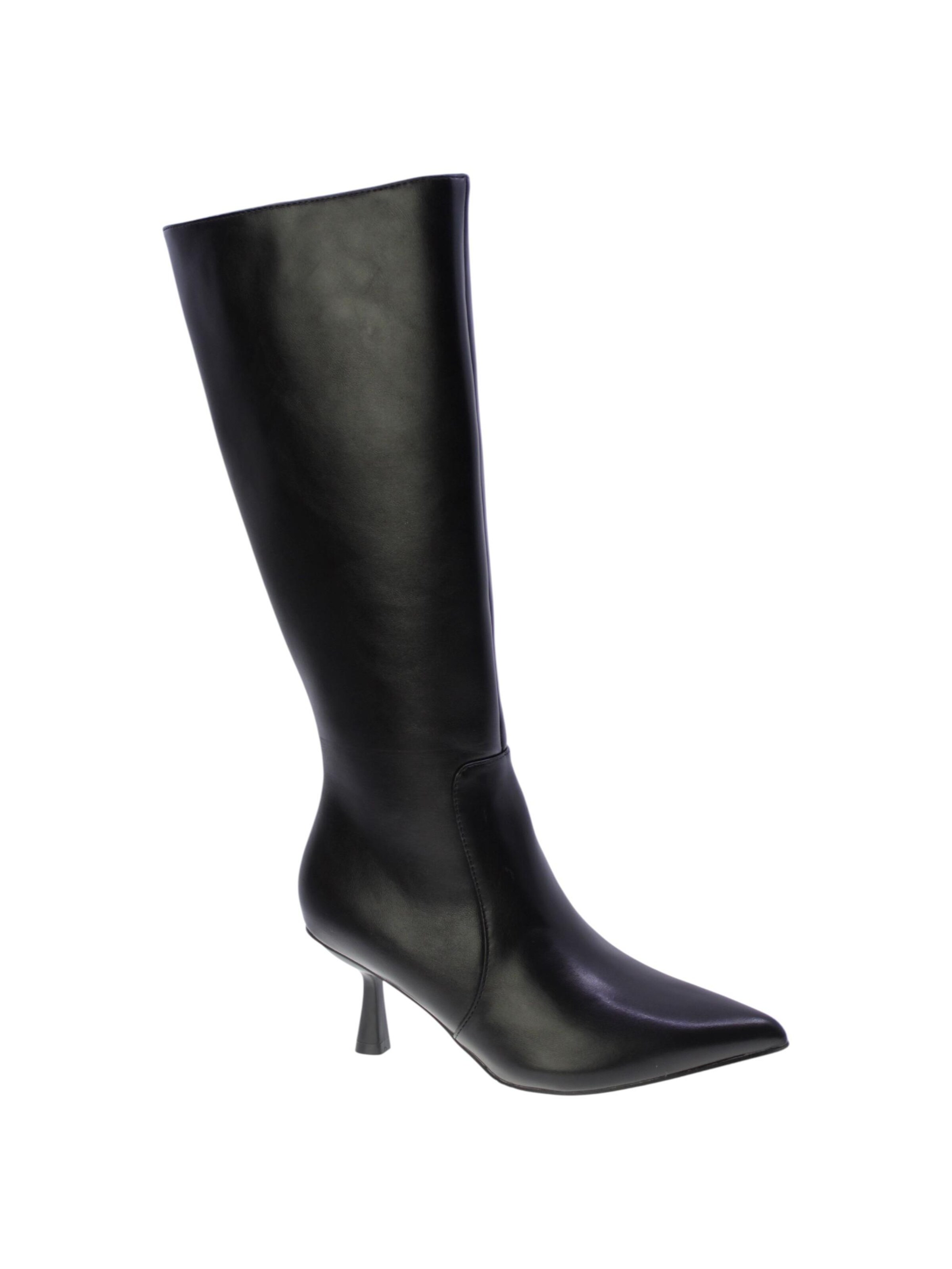 Boots di Francesco Milano in nero: frontale