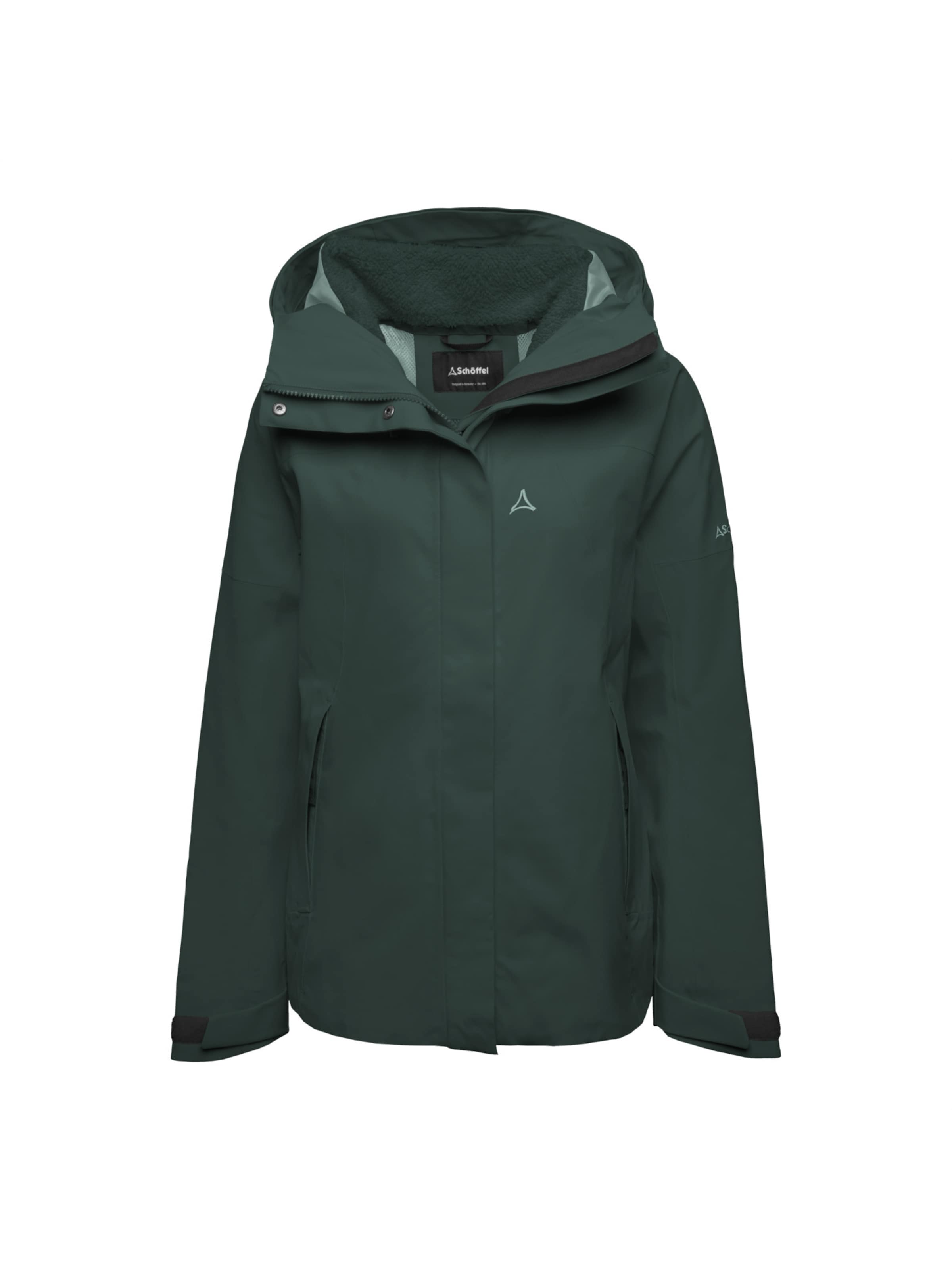 Schöffel Outdoorjas 'Roraima' in Groen: voorkant