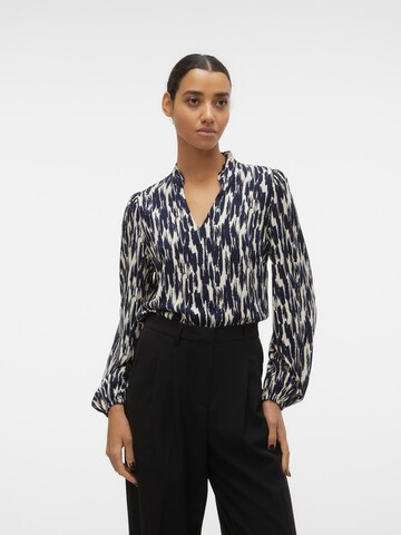 VERO MODA Blouse 'EASY JOY' in Beige: voorkant