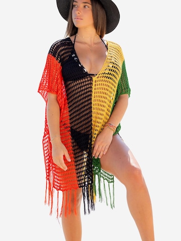 Vêtement de plage 'Tunique de Plage Strip Paola' alberto cabale en mélange de couleurs : devant