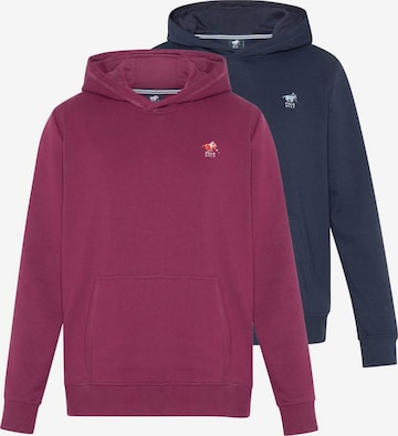 Polo Sylt Sweatshirt 'Basic' in Blau: Vorderseite