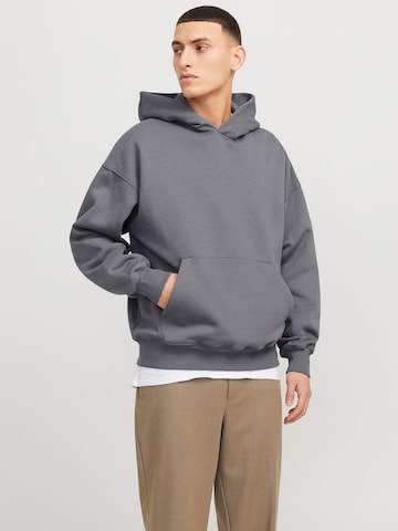 JACK & JONES - Sweatshirt 'JJUrban Edge' em cinzento: frente