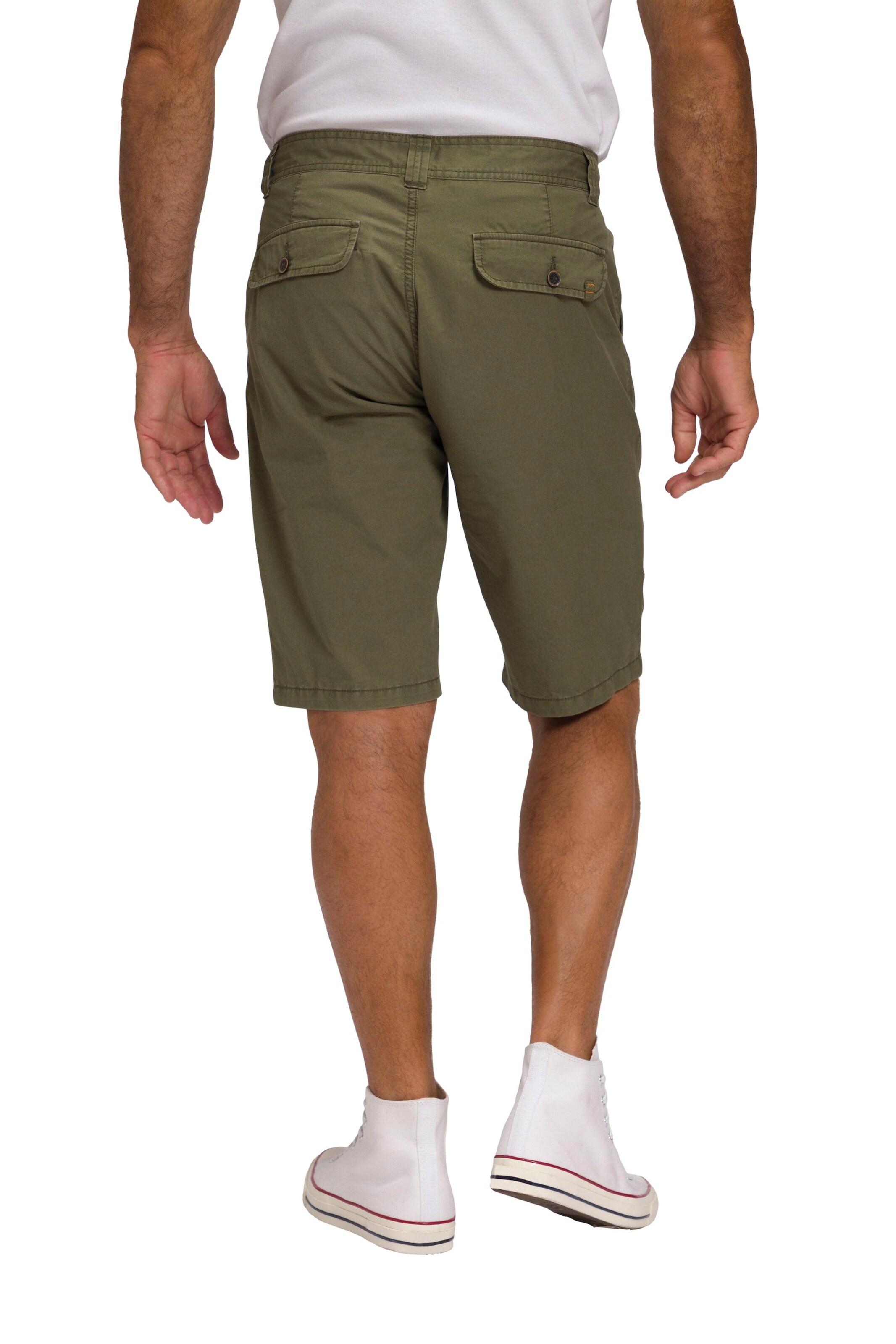 STHUGE Regular Chino in Groen